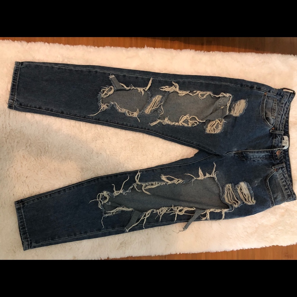 Ripped jeans